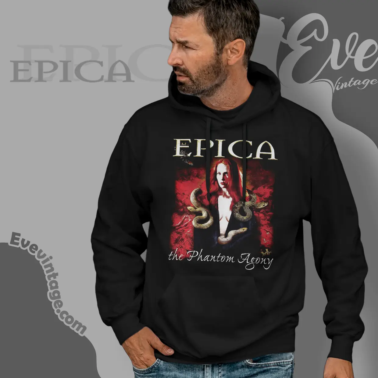 epica the phantom agony hoodie epica the phantom agony hoodie