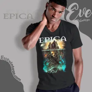epica the quantum enigma v neck tshirt