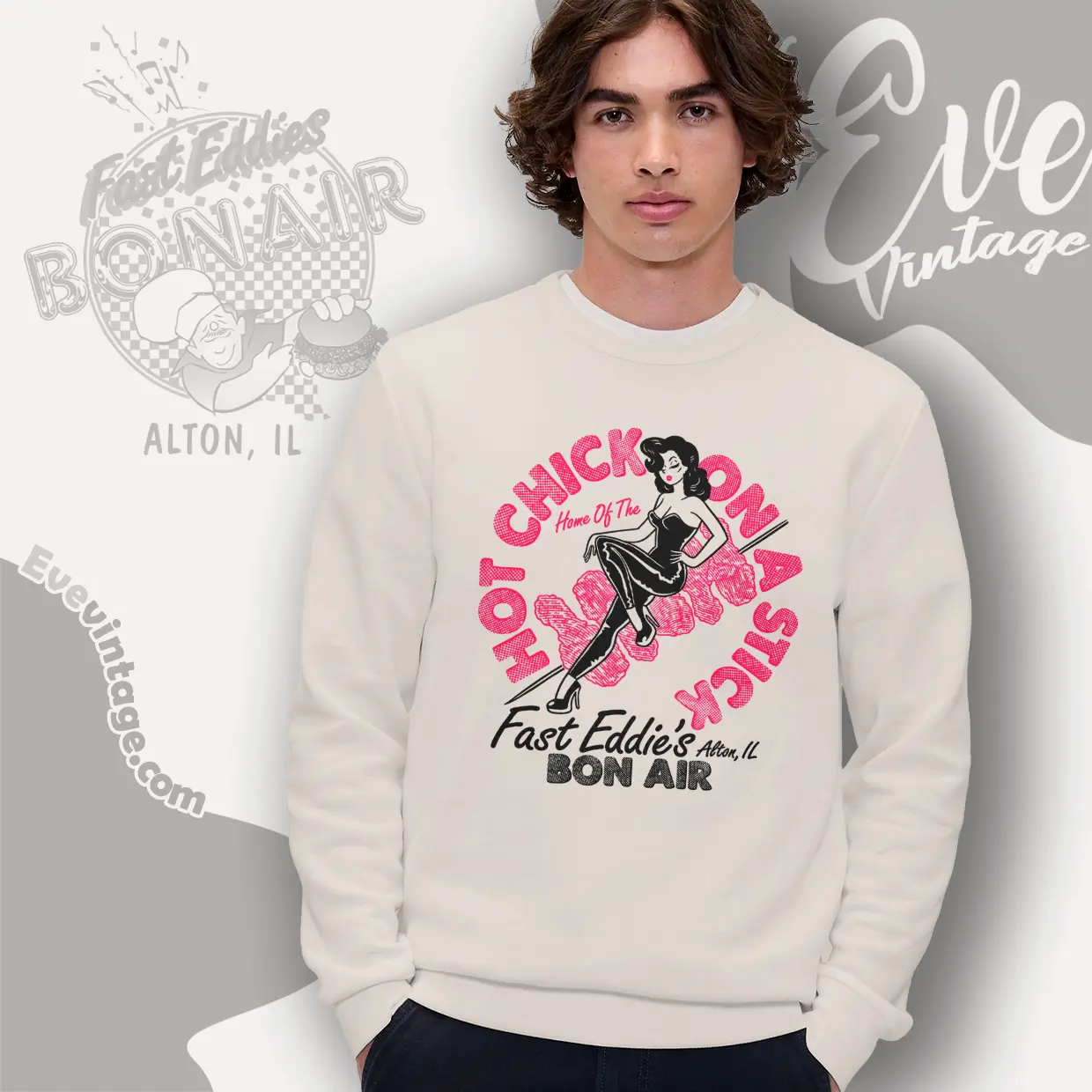 fast eddies bon air shirt hot chicks on a stick sweatshirt fast eddies bon air shirt hot chicks on a stick sweatshirt