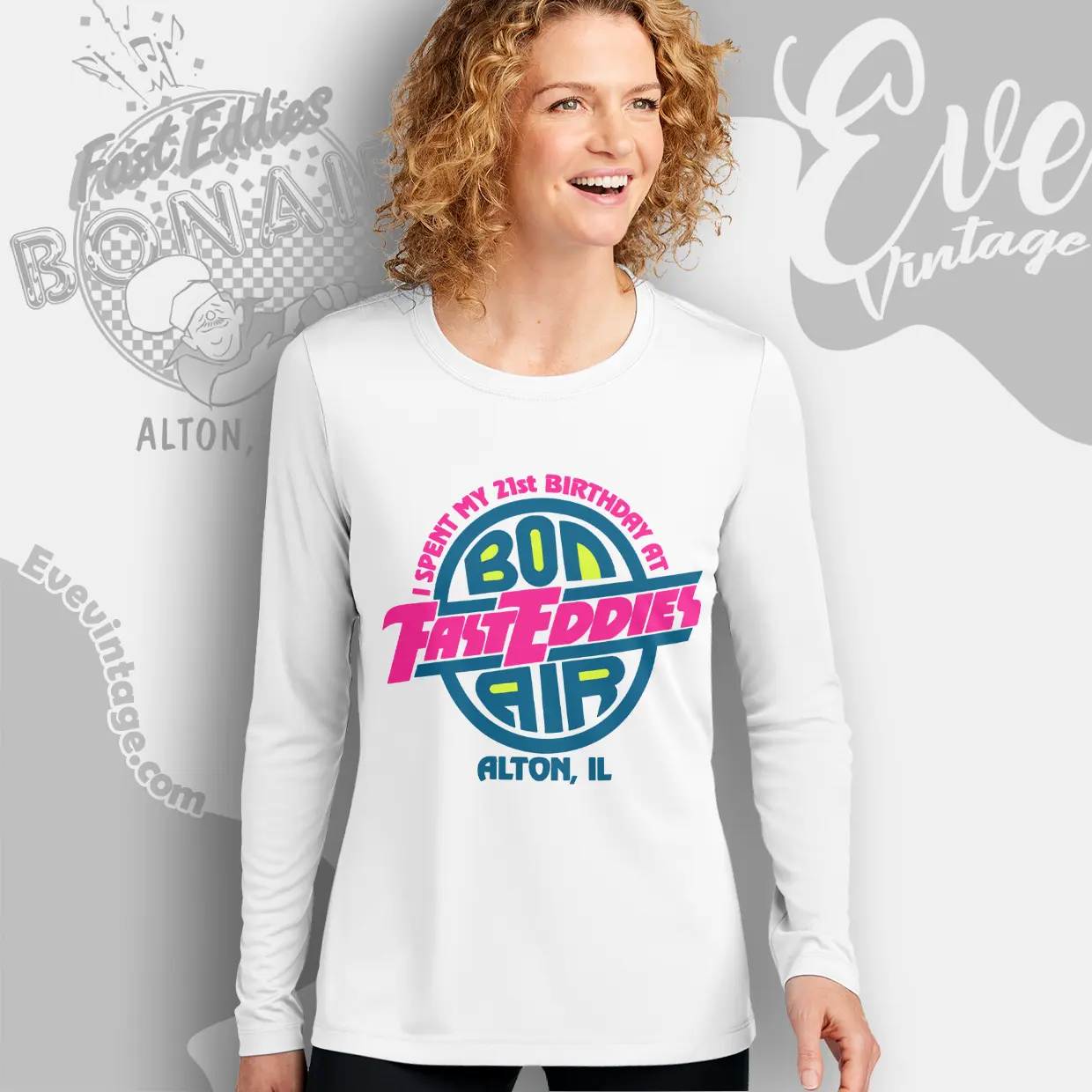 fast eddies bon air shirt spent 21th birthday long sleeve tee fast eddies bon air shirt spent 21th birthday long sleeve tee
