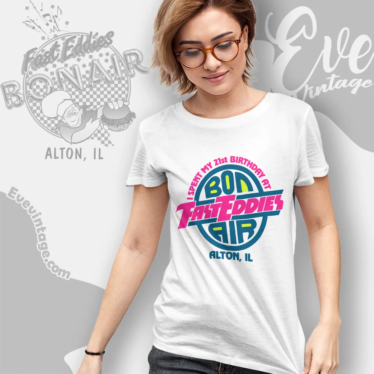 fast eddies bon air shirt spent 21th birthday women t shirt fast eddies bon air shirt spent 21th birthday women t shirt
