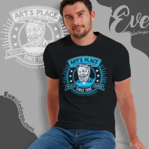 fayetteville arts place neighborhood dive bar t shirt