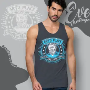 fayetteville arts place neighborhood dive bar tank top racerback