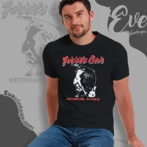 focsle bar ketchikan alaska vintage t shirt