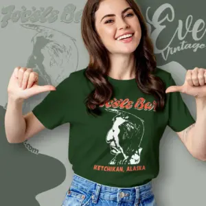 focsle bar ketchikan alaska vintage women t shirt