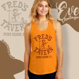 freds tavern new jersey dive bar tank top racerback