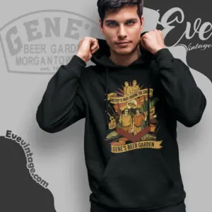 genes beer garden shirt morgantown wv dive bar hoodie