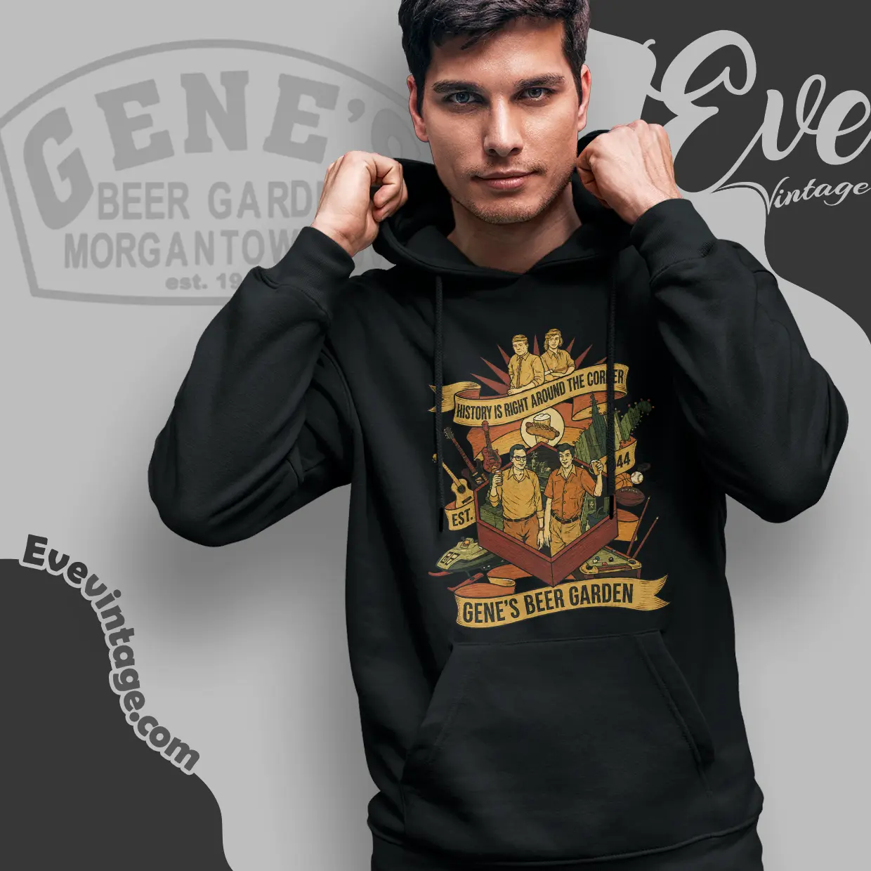 genes beer garden shirt morgantown wv dive bar hoodie genes beer garden shirt morgantown wv dive bar hoodie