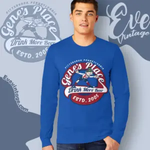 genes place shirt pittsburgh dive bar long sleeve tee