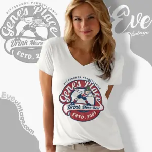 genes place shirt pittsburgh dive bar v neck tshirt