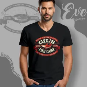 gils fish camp shirt mississippi dive bar v neck tshirt