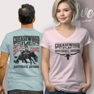 greasewood flat shirt scottsdale az dive bar v neck tshirt