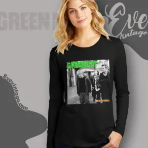 green day warning long sleeve tee