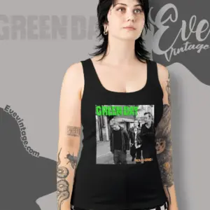 green day warning tank top racerback