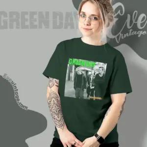 green day warning women t shirt
