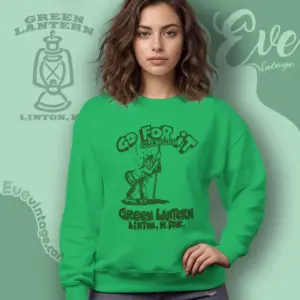 green lantern linton north dakota dive bar sweatshirt