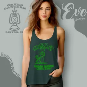 green lantern linton north dakota dive bar tank top racerback