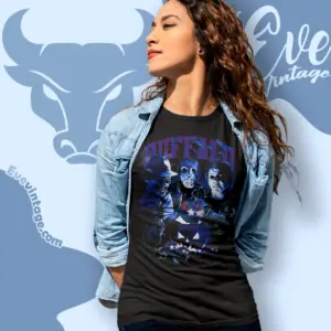 halloween buffalo bulls horror team women t shirt