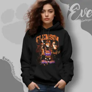 halloween clemson tigers horror team hoodie