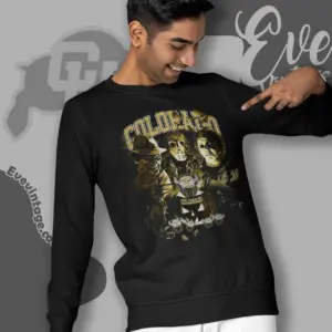 halloween colorado buffaloes horror team sweatshirt