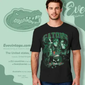 halloween florida gators horror team t shirt