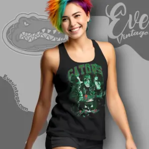 halloween florida gators horror team tank top racerback