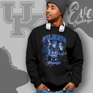 halloween kentucky wildcats horror sweatshirt