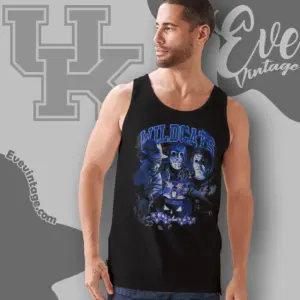 halloween kentucky wildcats horror tank top racerback