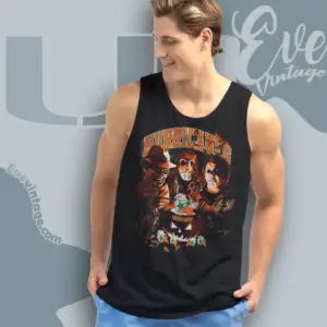 halloween miami hurricanes horror team tank top racerback