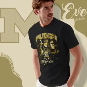 halloween michigan wolverines horror team t shirt