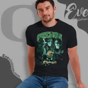 halloween oregon ducks horror team t shirt