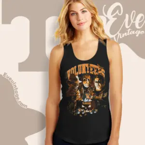 halloween tennessee volunteers horror team tank top racerback