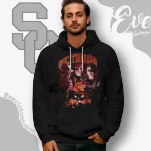 halloween usc trojans horror team hoodie