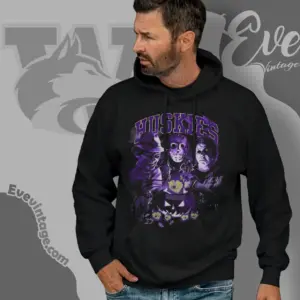 halloween washington huskies horror team hoodie