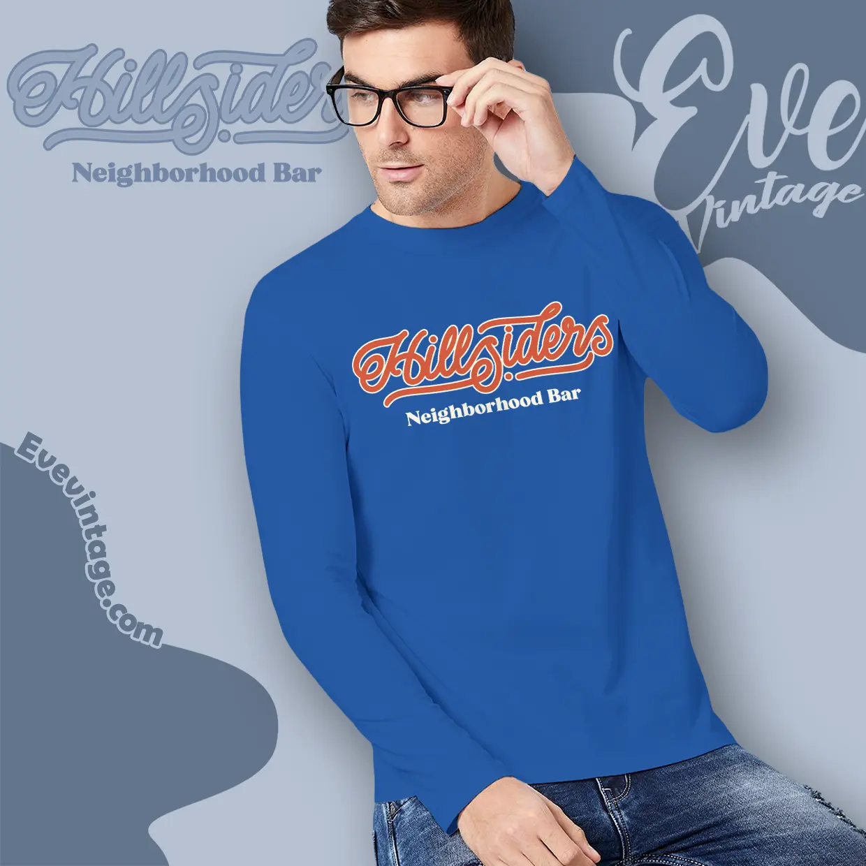 hillsiders bar kansas city dive bar long sleeve tee hillsiders bar kansas city dive bar long sleeve tee