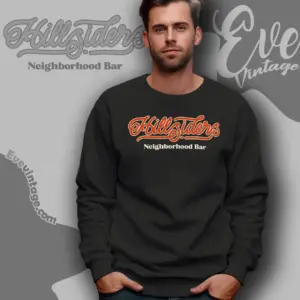 hillsiders bar kansas city dive bar sweatshirt