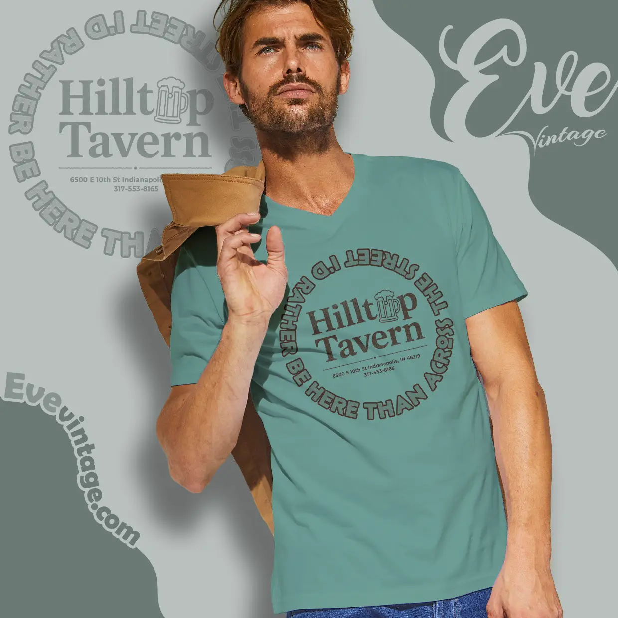 Hilltop Tavern Shirt – Indianapolis Dive Bar Tee Hilltop Tavern Shirt – Indianapolis Dive Bar Tee