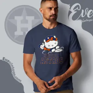 houston astros hello kitty sliding into home t shirt