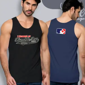 i scored at tumble inn tank top racerback