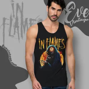 in flames cyclops compass tank top racerback