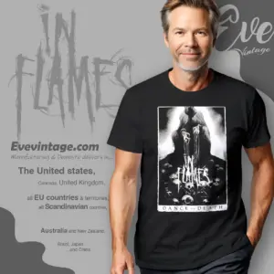 in flames dance of death t shirt