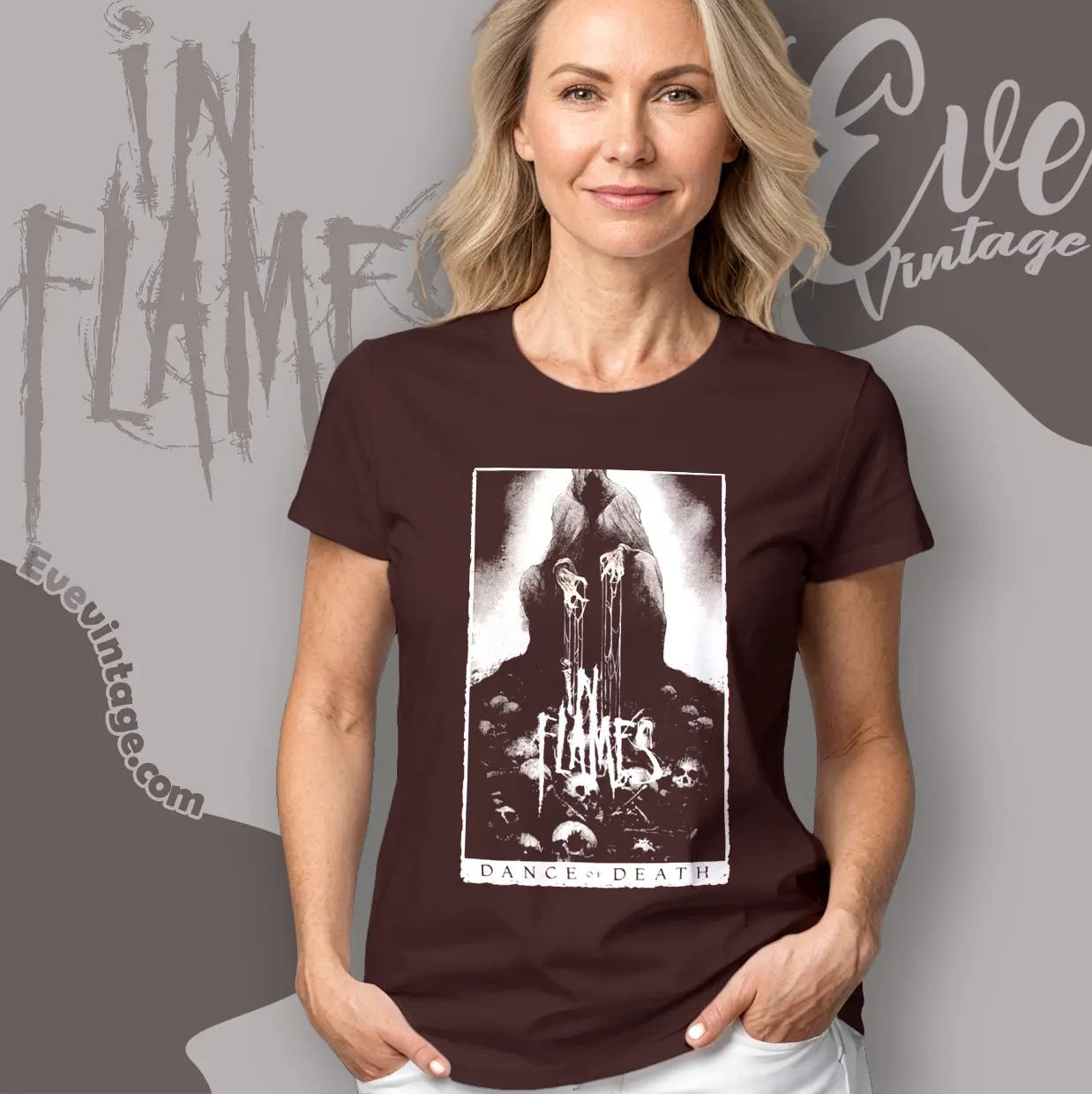 in flames dance of death women t shirt in flames dance of death women t shirt