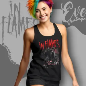 in flames european tour 2026 tank top racerback