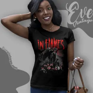 in flames european tour 2026 women t shirt