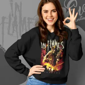 in flames foregone space sweatshirt