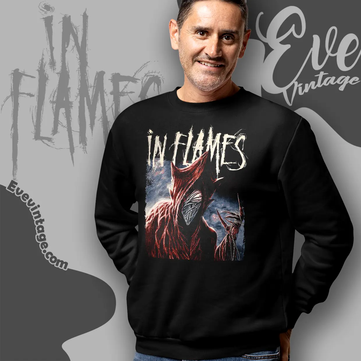 in flames foregone sweatshirt in flames foregone sweatshirt