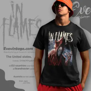 in flames foregone t shirt