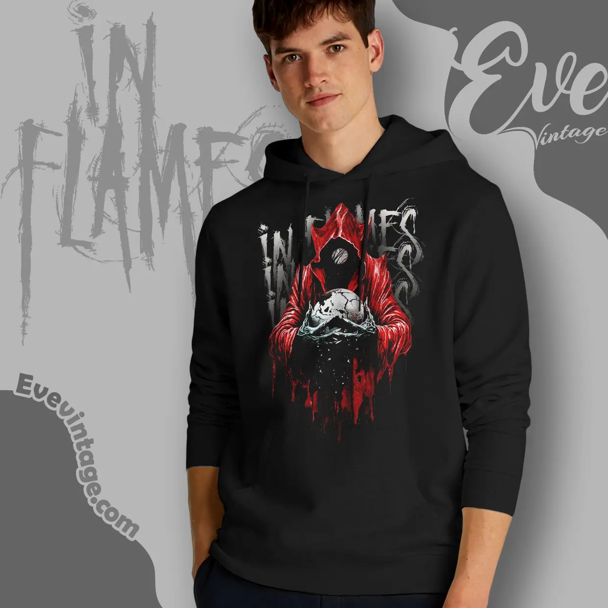 in flames jester drip hoodie in flames jester drip hoodie