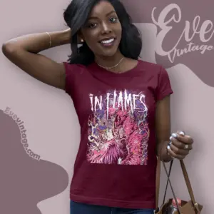 in flames nothing but pain women t shirt