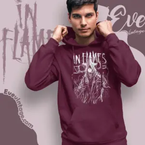 in flames take away my pain hoodie
